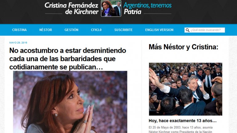 Los 8 puntos de la nueva carta de Cristina Kirchner