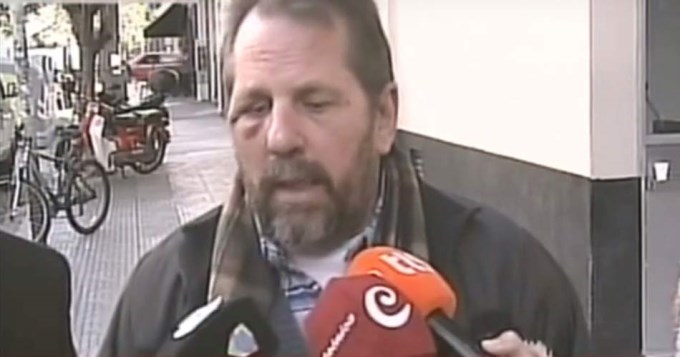 "No me di cuenta que lo apu&ntilde;al&eacute;"