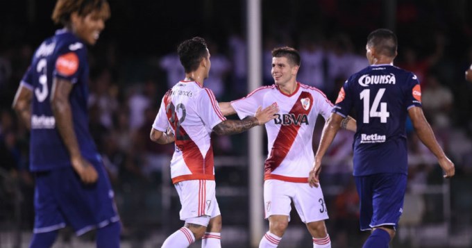 River se destap&oacute; ante el ignoto Motagua