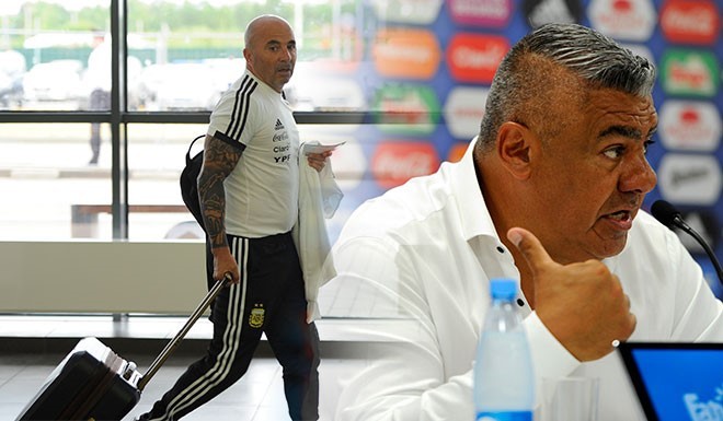 Le preguntaron a Sampaoli qu&eacute; quiere para irse