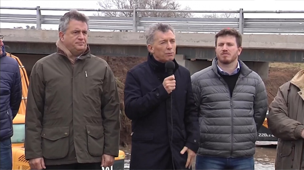 Macri: "Nunca estuvimos tan cerca de cruzar el r&iacute;o que nos lleva del pasado al futuro"