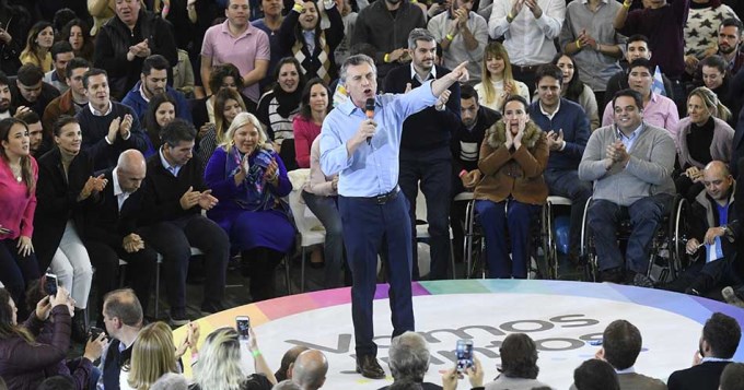 Macri, al votante: "Te pienso todos los d&iacute;as, no bajes los brazos"
