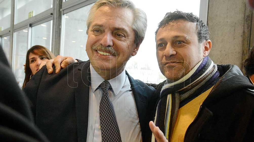 Alberto Fern&aacute;ndez y Mat&iacute;as Lammens se re&uacute;nen con j&oacute;venes porte&ntilde;os 