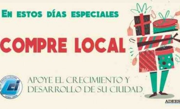 En estas Fiestas, compre local!