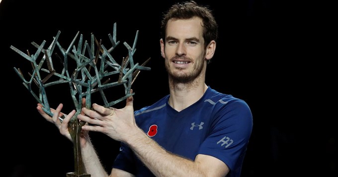 Murray, sos el n&uacute;mero 1 y campe&oacute;n en Par&iacute;s