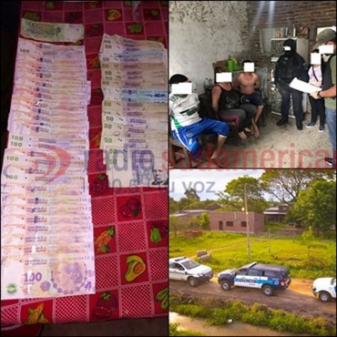 Detuvieron a seis personas tras desbaratar kioscos de droga