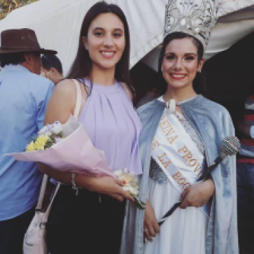 Florencia Muollo, Reina Provincial de la Pesca de la Boga